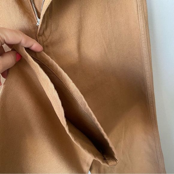 Reformation Marine Jeans in butterscotch color - Picture 5 of 12